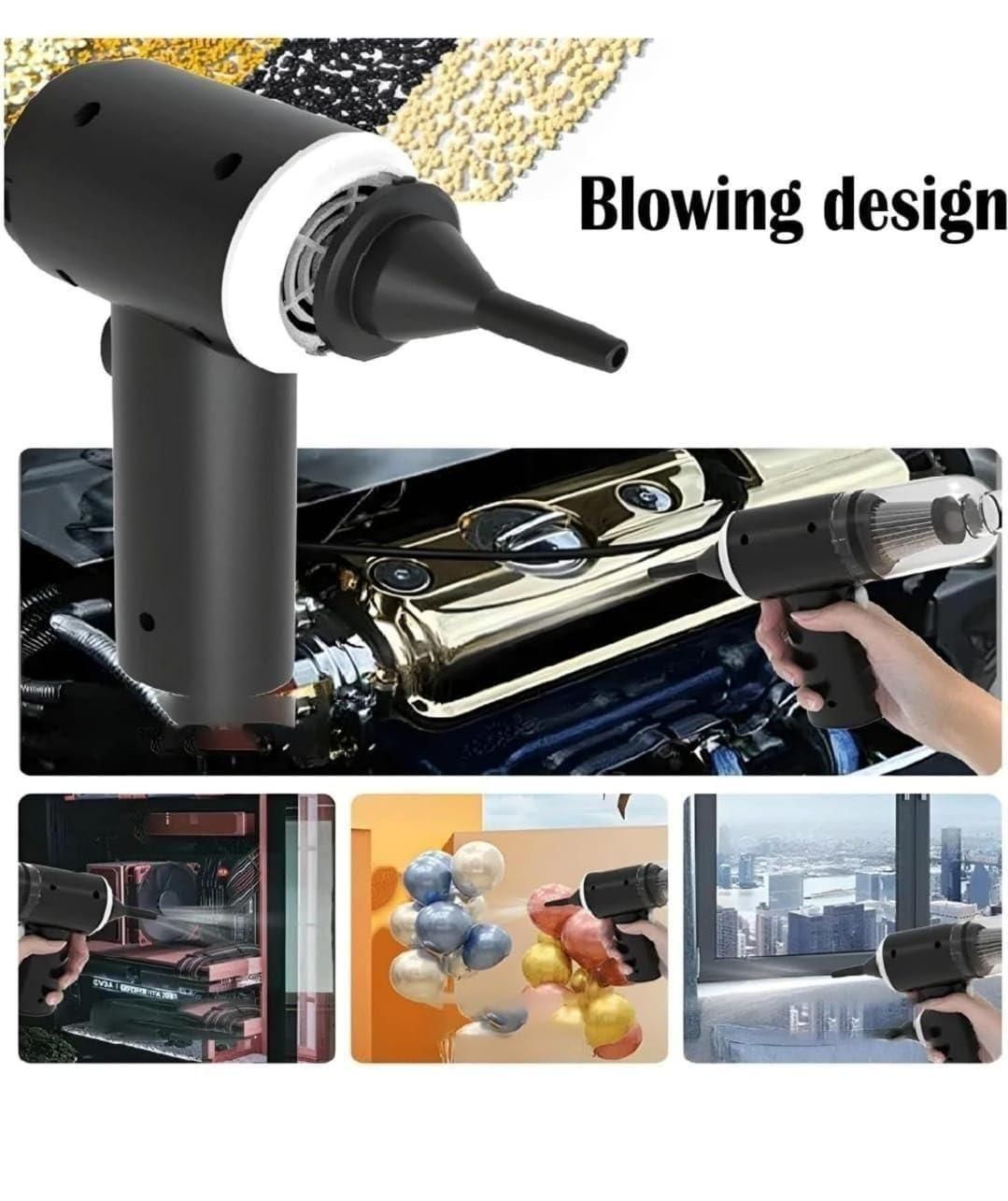 2-in-1 Wireless Portable Air Duster & Vacuum Cleaner
